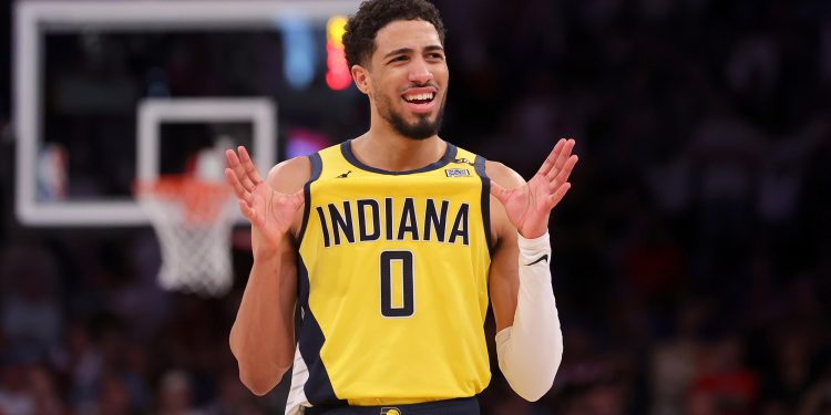 Indiana Pacers' Sweet Victory Over New York Knicks, Tyrese Haliburton's Fashion Statement Images a Taunt