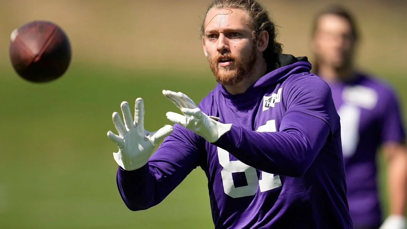 NFL News: Minnesota Vikings’ T.J. Hockenson Says Recovery Journey After Knee Injury Is Super Impressive