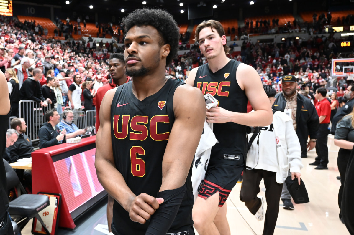 Bronny James Lights Up Phoenix Suns Draft Workout A Rising Star in Action