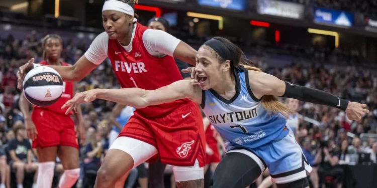 Chennedy Carter Harassed at Chicago Sky’s Hotel Amid Caitlin Clark Flagrant Foul Drama