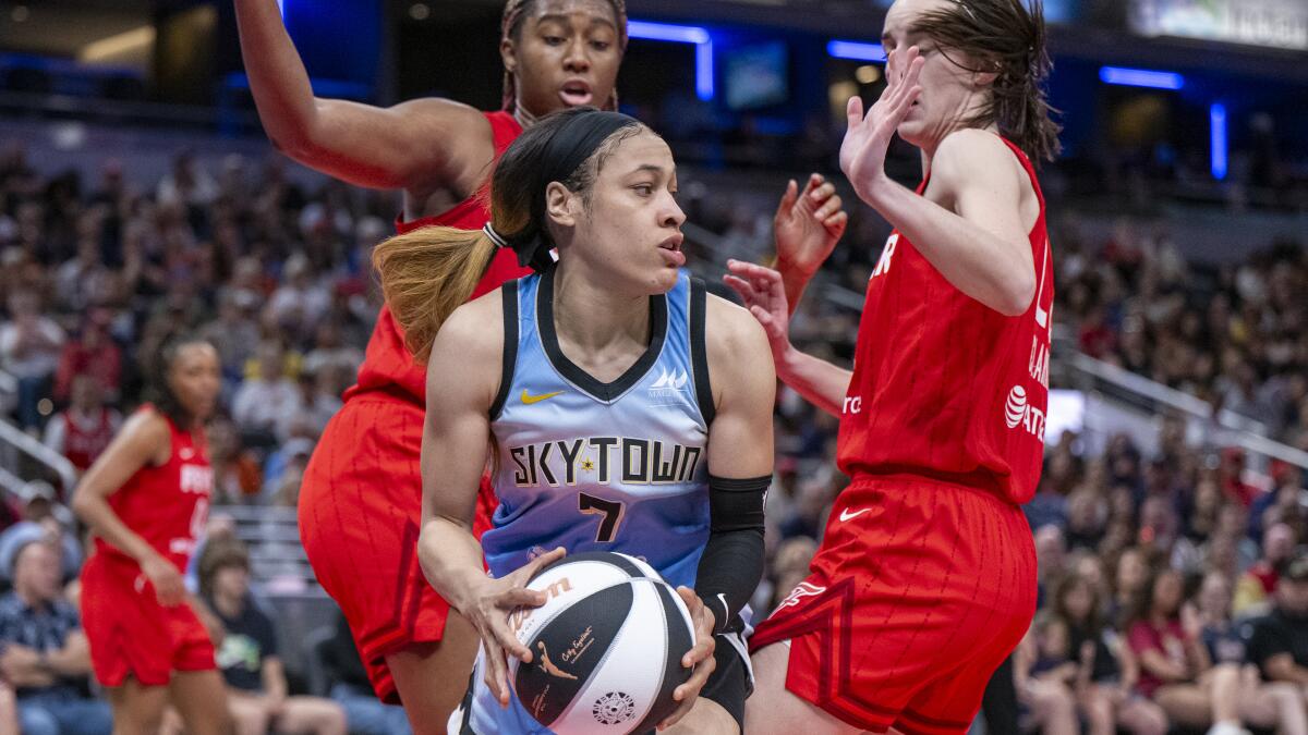 Chennedy Carter Harassed at Chicago Sky’s Hotel Amid Caitlin Clark Flagrant Foul Drama