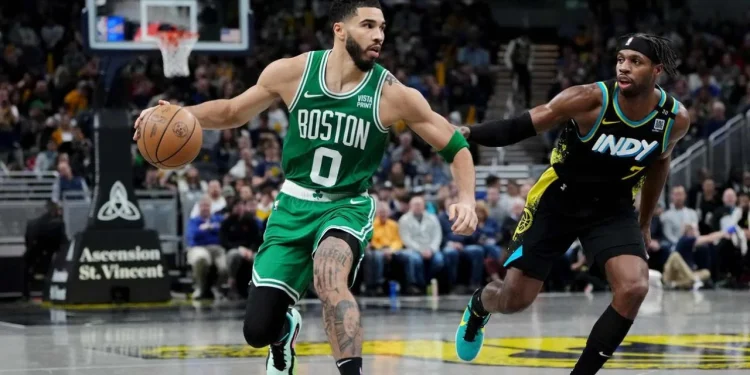 Jayson Tatum Eyes Boston Celtics Legacy, Aiming for Finals MVP in Face-Off Against Dallas Mavericks