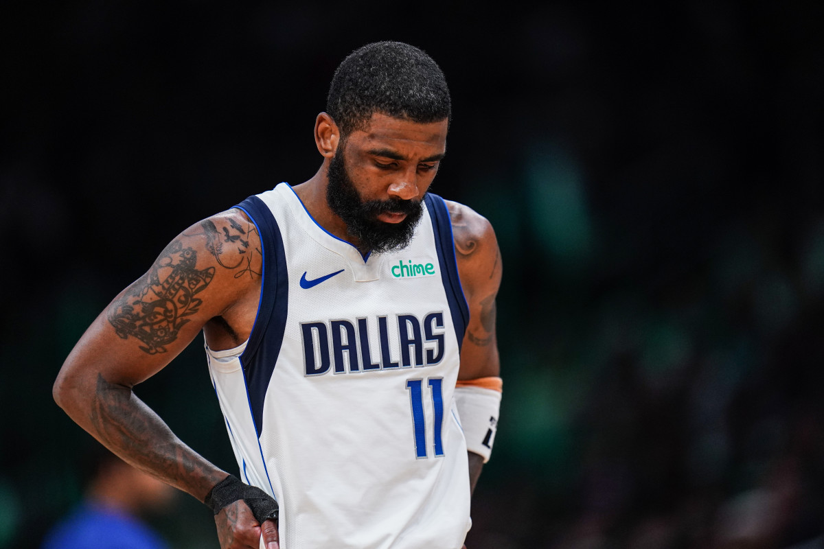 Dallas Mavericks Star Kyrie Irving Shows Immense Focus Amidst Boston Celtics Fans’ Boos