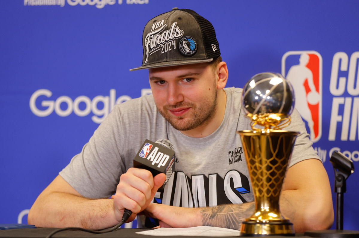 Luka Doncic's Journey to the NBA Finals Meet His Supportive Fiancee Anamaria Goltes and Their Love Story---