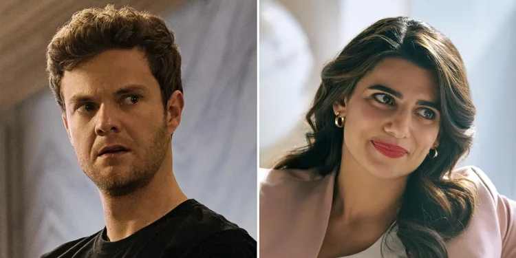 Real-Life Couple Battles on TV: Claudia Doumit and Jack Quaid's Tense Showdown in 'The Boys